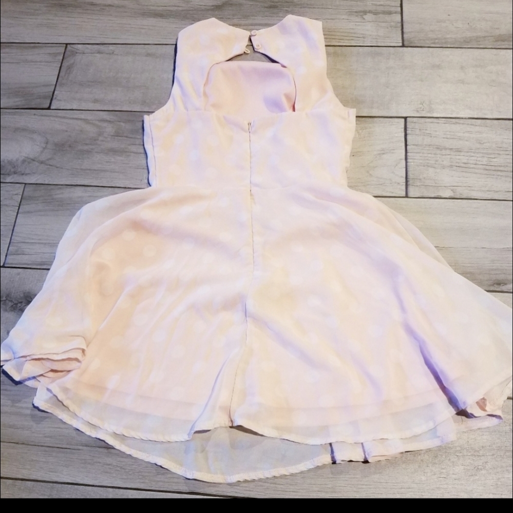 🐬 San Souci pastel polka dot dress 🪅🎠 🌸 🍀 ✨️ 🏵💫🧋☃️🦋🐯🐠🍬🍿🍕 - Picture 4 of 5